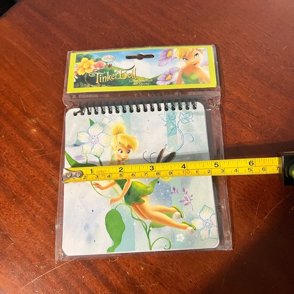 Disney Tinkerbell Fairies Mini Spiral Notebook 2009 New Sealed - Picture 7 of 16
